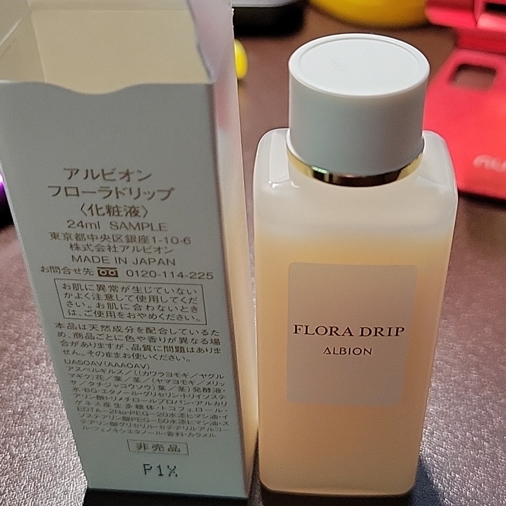 Albion Flora Drip Japanese Skin Care 2.4ml Sample Size - Picture 2 of 4